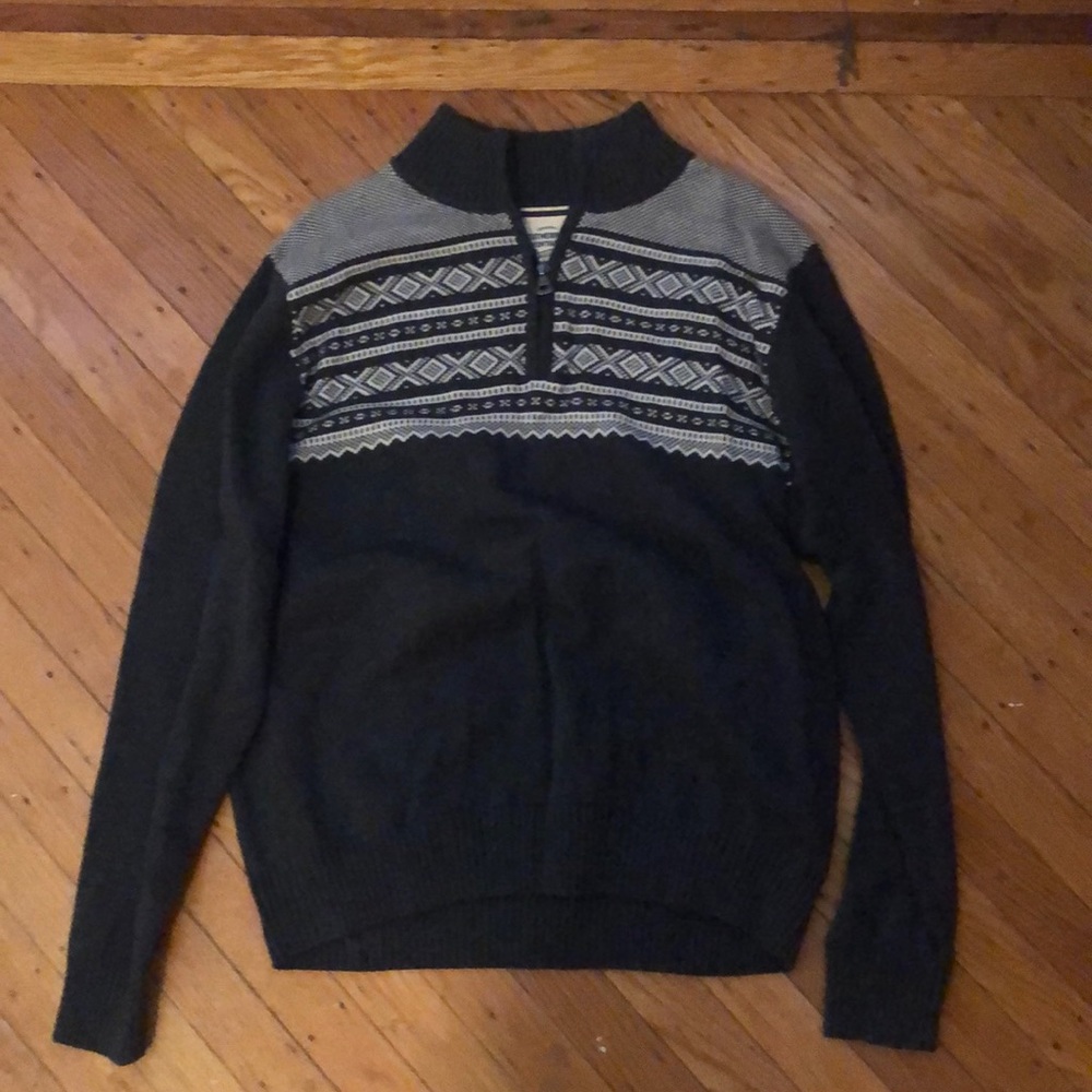 Mens Weatherproof vintage quarter zip sweater